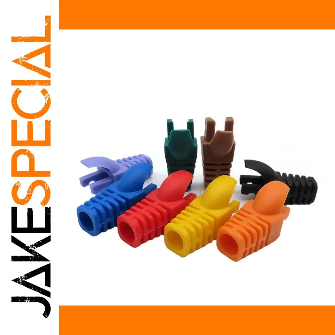 Vibrant RJ45 Cable Protection Caps Set 1 Vibrant RJ45 Cable Protection Caps Set