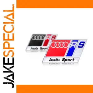 SPORT RS Aluminum Emblem for Vehicles