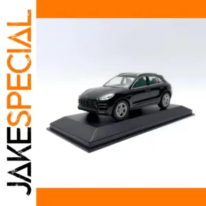 Miniature Black Porsche Cayenne 1:43 Scale Model