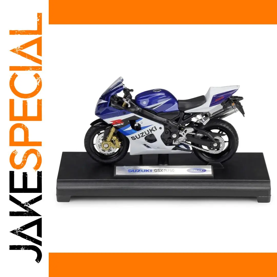 Die-Cast Suzuki GSX-R750 Model 1:18 Scale 1 Die-Cast Suzuki GSX-R750 Model 1:18 Scale