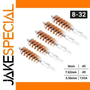 Bronze Gun Cleaning Brush Set for Firearms