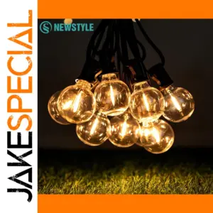 G40 Waterproof Outdoor String Lights (Various Lengths)