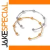 Stylish Stainless Steel Bracelets Set for Women
