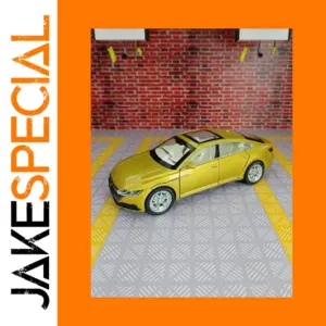 1:32 Scale Diecast Alloy Model Car in Gold