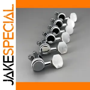 Left-Hand Chrome Locking Guitar Tuners for Stratocaster