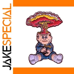 Garbage Pail Kids Adam Bomb Enamel Pin (30mm)