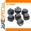 20-Pack Black Silent Tactile Switches for Devices