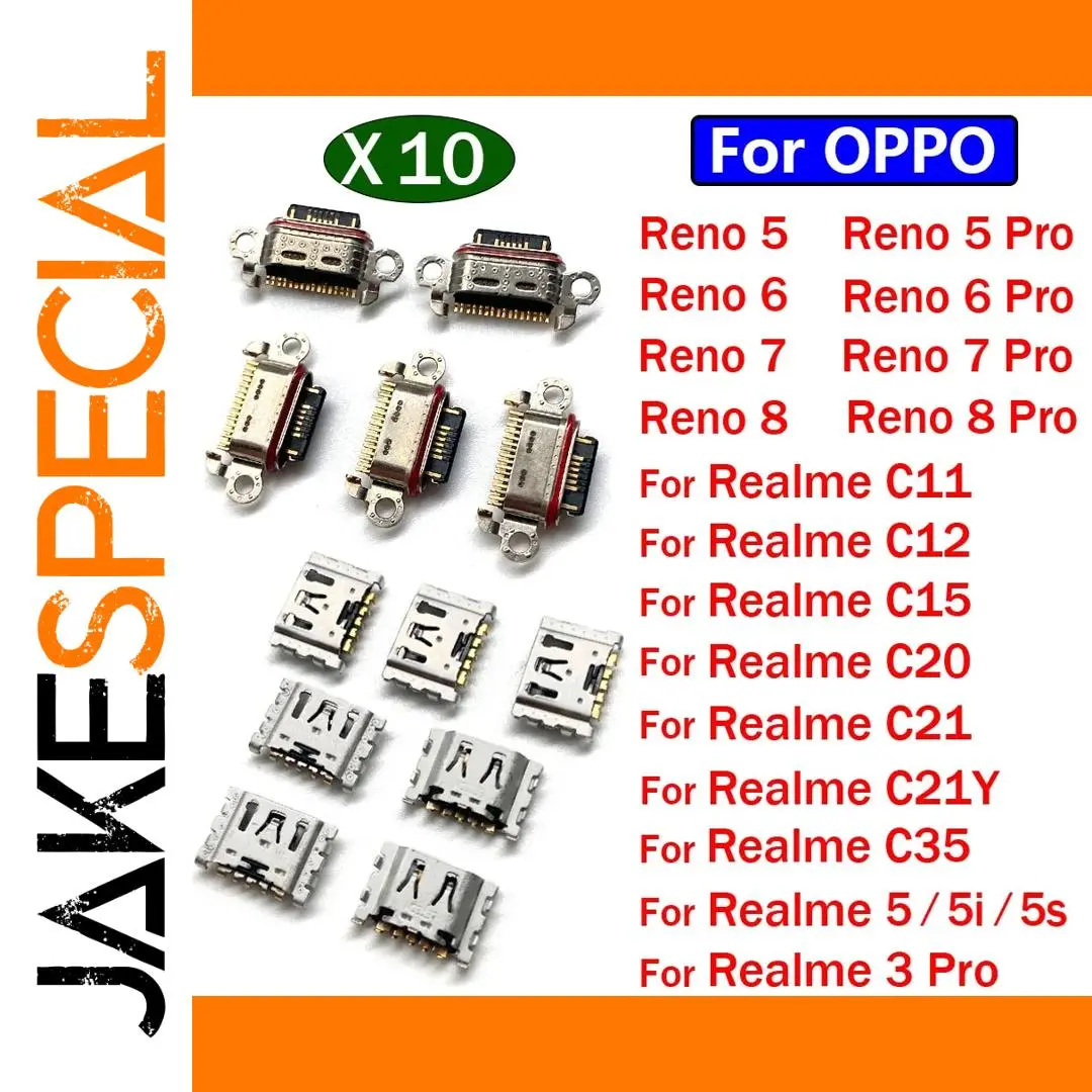 Micro USB Port Connectors Set for OPPO & Realme 1 Micro USB Port Connectors Set for OPPO & Realme
