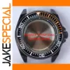 Black 43.8mm Stainless Steel Dive Watch Case