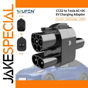 WUFEN CCS2 to NACS EV Charging Adapter