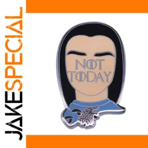 Not Today Arya Stark Enamel Pin