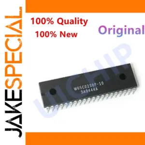 W65C02S8P-10 DIP-40 Microcontroller Chip