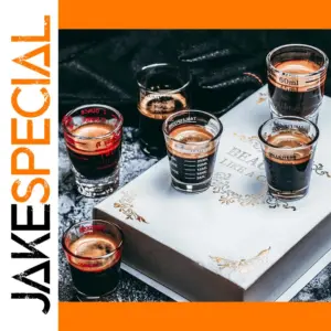 30ml Precision Glass Measuring Cups Set