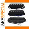 Black SSS Guitar Pickup Set with Alnico 5
