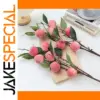 Artificial Peach Branch for Home Decor