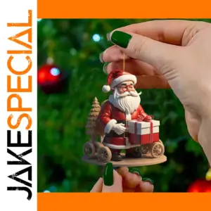 Mini Santa Claus Ornaments Set of 3