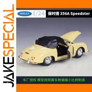1:24 Porsche 356 A Speedster Diecast Model