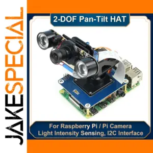 2-DOF Pan Tilt HAT for Raspberry Pi and Jetson Nano