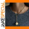 Gold Stainless Steel Y-Shaped Necklace Model JDN0108004-PS