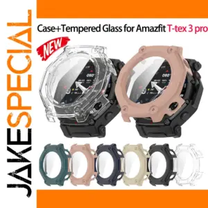 Amazfit T-rex3 Pro Rugged Case with Screen Protector