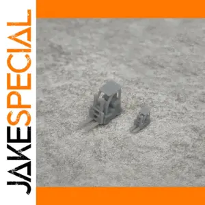 Miniature Resin Forklift Models Set for Dioramas