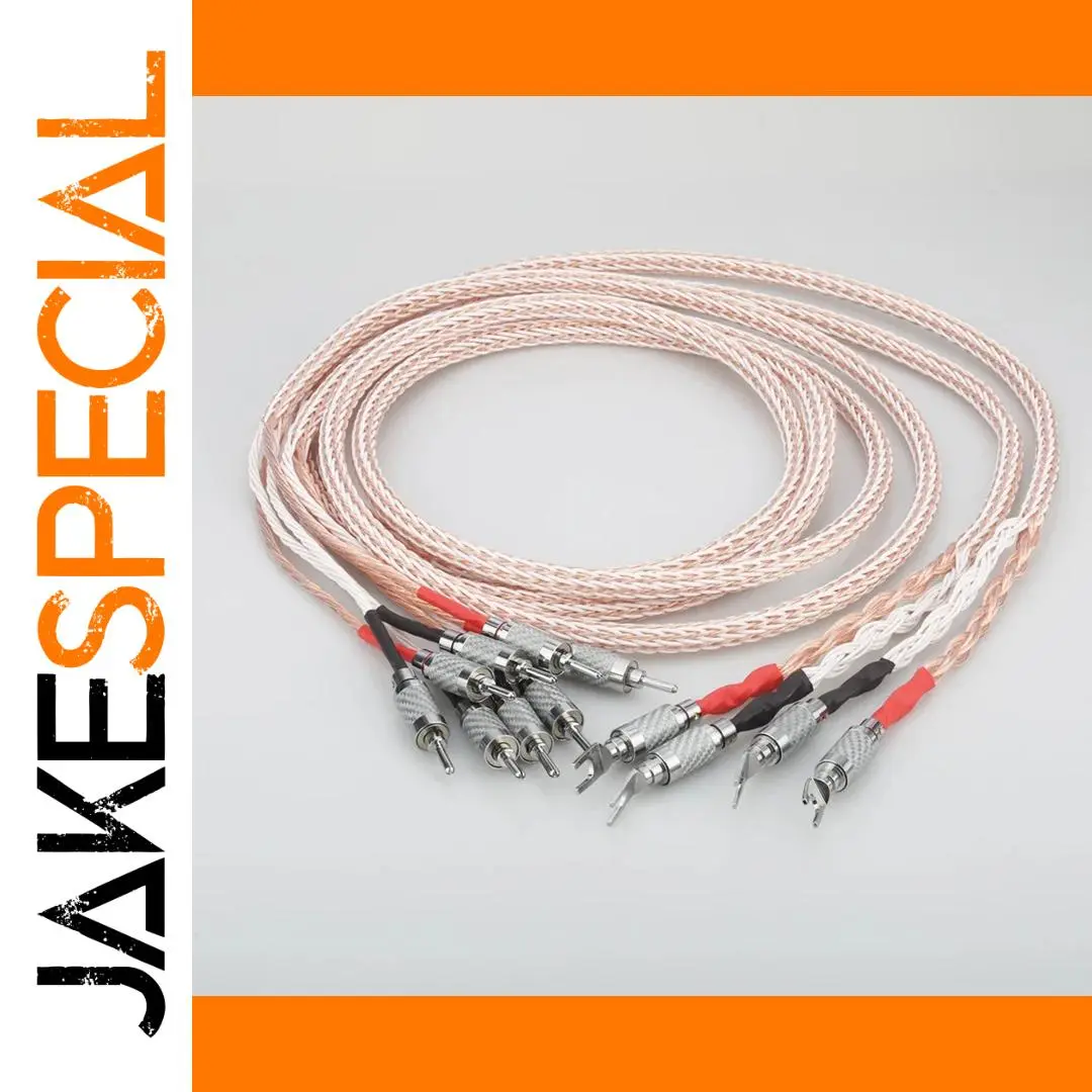 High-End Bi-Wire Speaker Cable 2-3m 1 High-End Bi-Wire Speaker Cable 2-3m