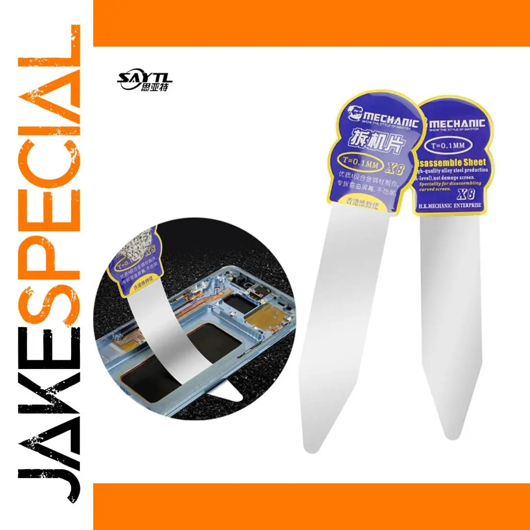 Stainless Steel Pry Blade for Electronic Repairs 1 Stainless Steel Pry Blade for Electronic Repairs