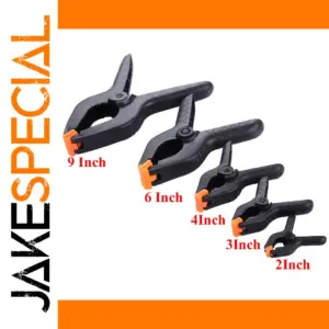 Adjustable Plastic Clamps Set for DIY and Crafting