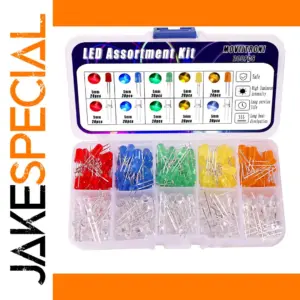 Vibrant 200-LED Assortment Kit with 6 Colors