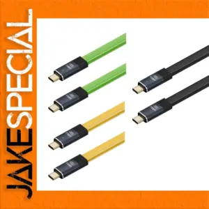 Flexible USB 3.2 Type C Data & Charging Cable