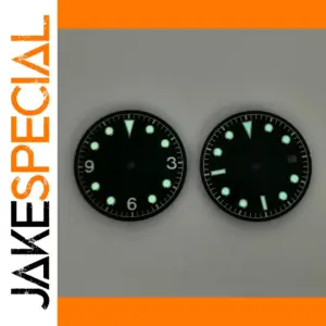 30.5mm NH35 Luminous Watch Dial for Custom Builds