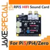 Raspberry Pi5 HiFi Audio DAC HAT with PCM5122
