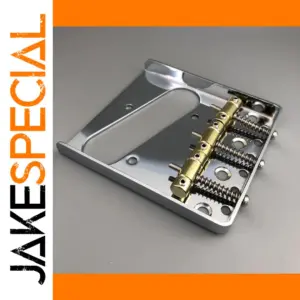 Chrome Vintage Tele Guitar Bridge