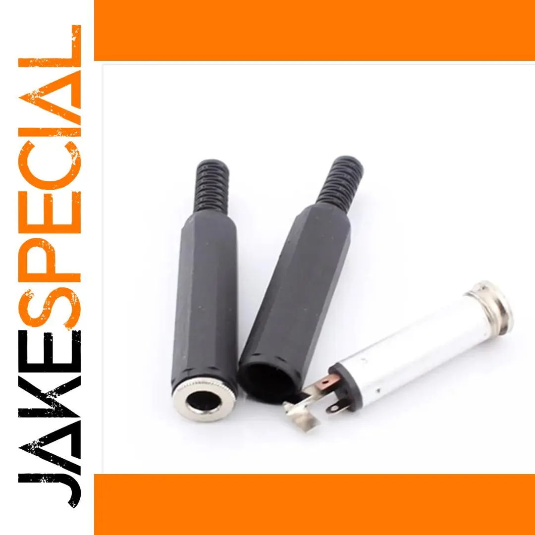 6.35mm Mono Jack Female Socket for Audio 1 6.35mm Mono Jack Female Socket for Audio