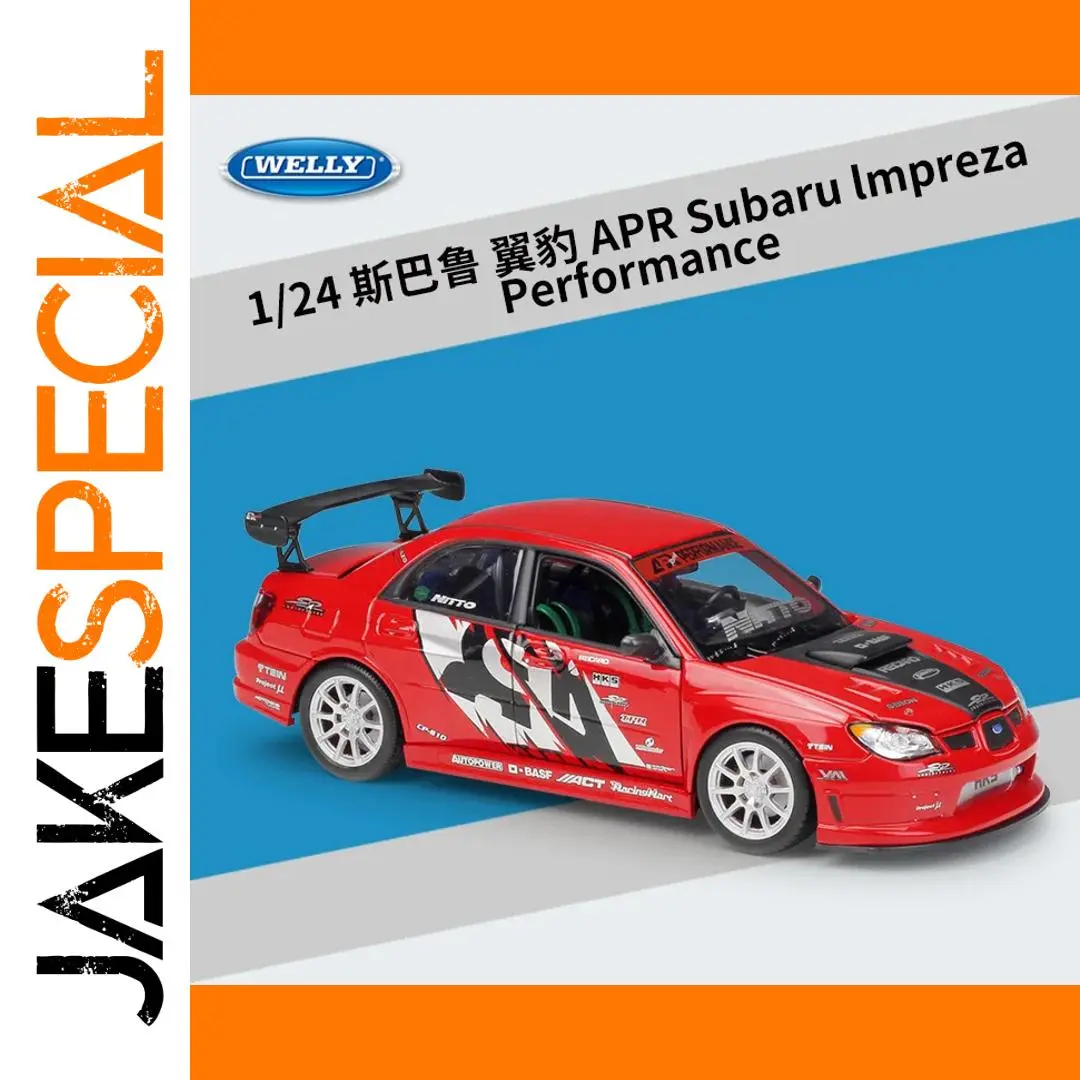 1:24 Apr Subaru Impreza Diecast Model 1 1:24 Apr Subaru Impreza Diecast Model