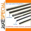 Professional 2.54mm Round Hole Pin Headers (Set of 5)