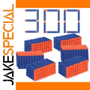 300 Foam Soft-Loaded Darts for Outdoor Play