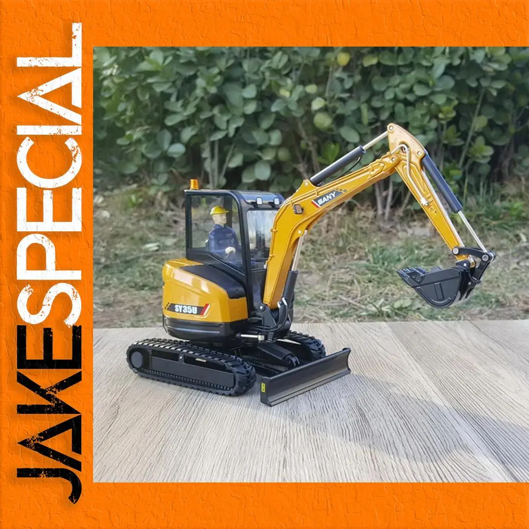 SANY SY35U Excavator Model 1:20 Scale 1 SANY SY35U Excavator Model 1:20 Scale