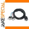 VGA to 5 BNC Video Cable 1.5/3m for HD Displays