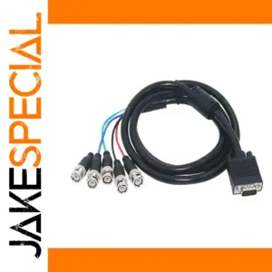 VGA to 5 BNC Video Cable 1.5/3m for HD Displays
