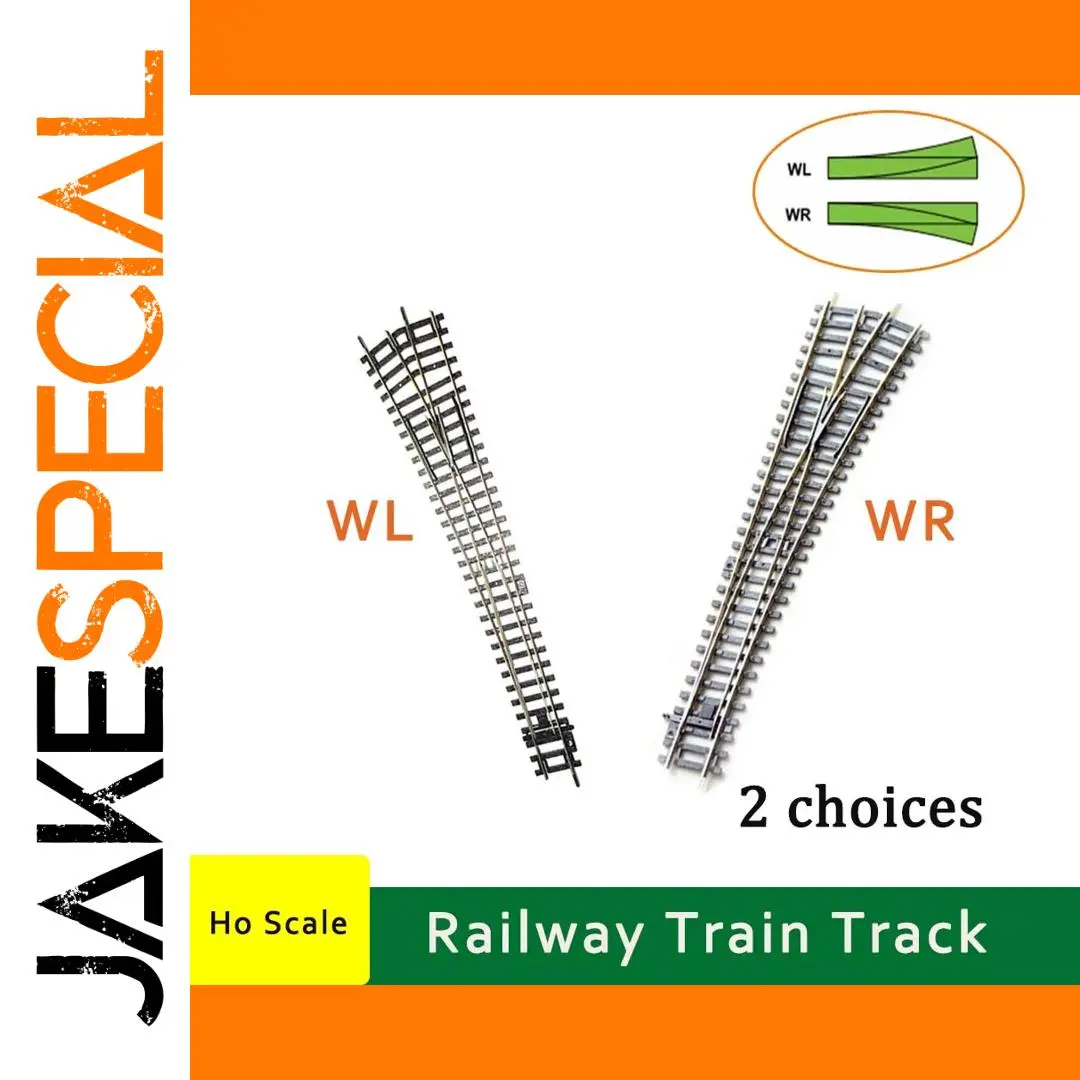 HO Scale Railway Turnout Set Model 55220/55221 1 HO Scale Railway Turnout Set Model 55220/55221