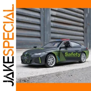 BMW I4 M50 Police Model 1:32 Diecast Collectible