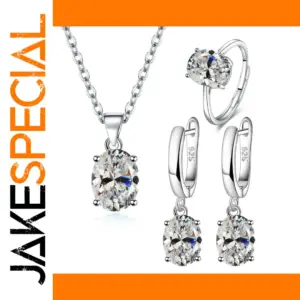 Elegant Water Drop Jewelry Sets in Vivid Colors