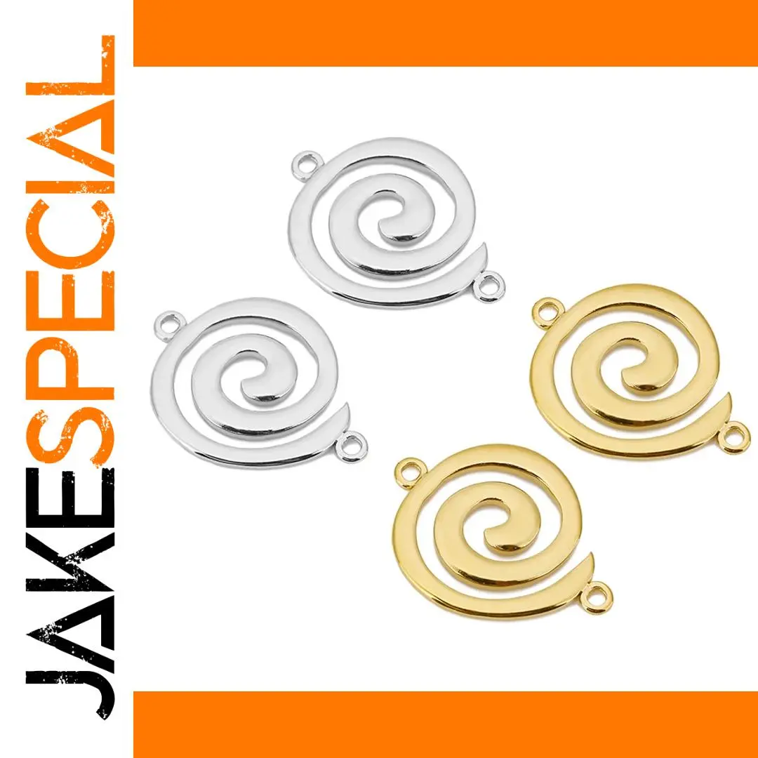 Stainless Steel Snail Connectors Set (5 pcs) 1 Stainless Steel Snail Connectors Set (5 pcs)