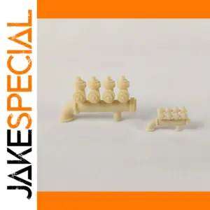 Resin Nautical Firefighting Valve Set (2 Sizes)