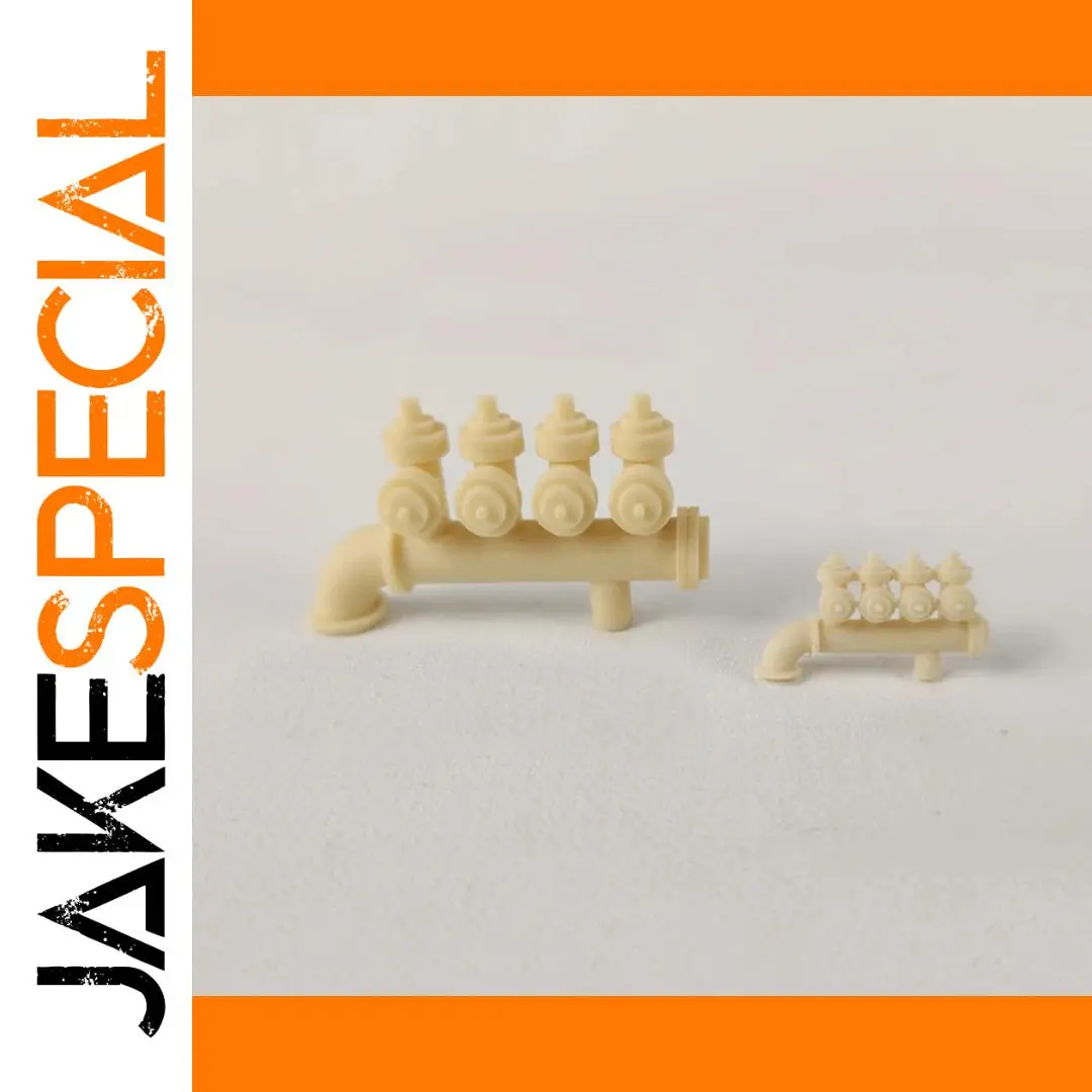 Resin Nautical Firefighting Valve Set (2 Sizes) 1 Resin Nautical Firefighting Valve Set (2 Sizes)