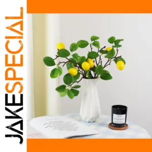 Realistic Artificial Yellow Lemon - 38cm Decor