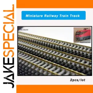 HO Scale 50cm Model Railway Track with Copper Rails