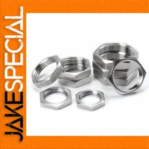 304 Stainless Steel Hex Lock Nuts for Pipes