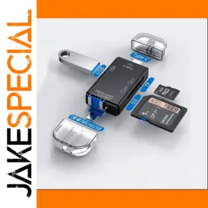 6-in-1 Type-C USB Card Reader for Devices